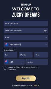 Lucky Dreams: How to Use the Casino Deposit Code in New Zealand, Review