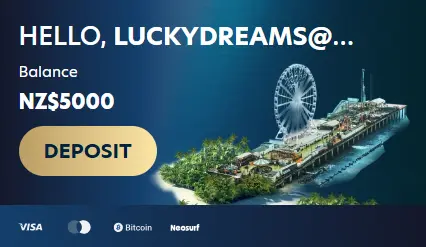 luckydreams login